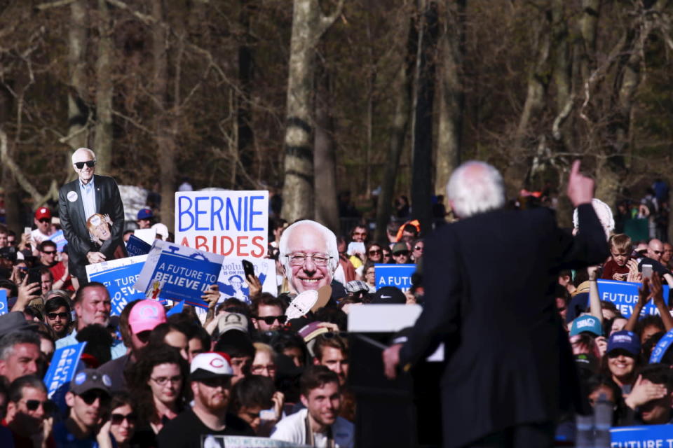 Rally in Brooklyn