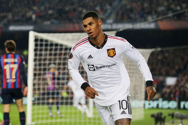 Marcus Rashford is enjoying a stunning club campaign