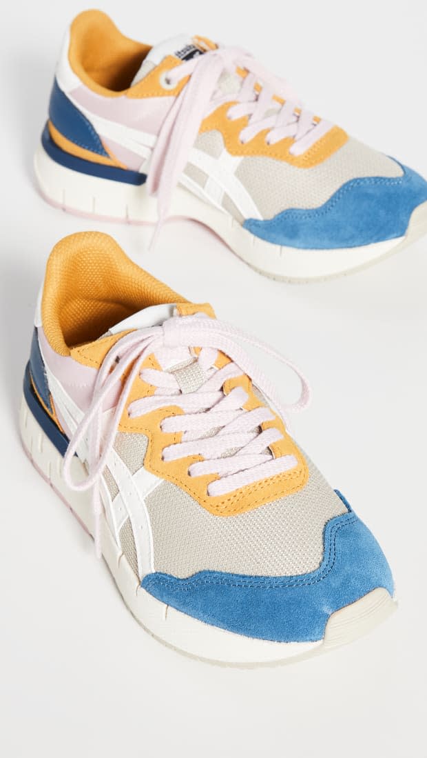 <p>Onitsuka Tiger Rebilac Runner Sneakers, $84 (from $120), <a href="https://rstyle.me/+fX0oUjGS5glGqfOzc5usmg" rel="nofollow noopener" target="_blank" data-ylk="slk:available here;elm:context_link;itc:0;sec:content-canvas" class="link ">available here</a>. </p>