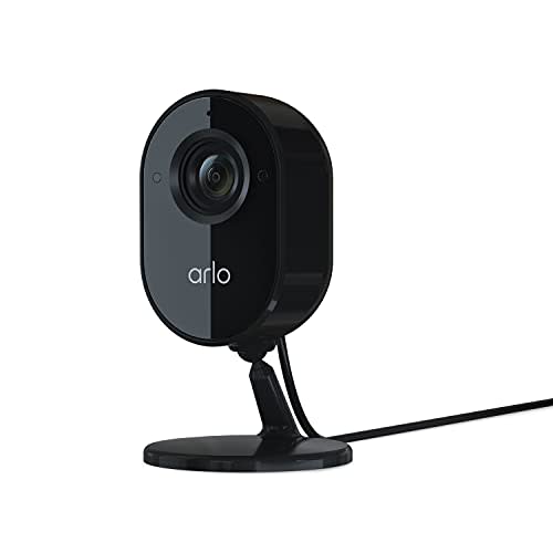 Arlo Essential Indoor Camera - 1080p Video with Privacy Shield, Plug-in, Night Vision, 2-Way Au…