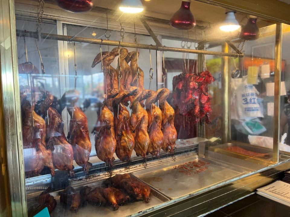 Char siu and Cantonese duck is sold at Best Hong Kong Dining in Mesa.