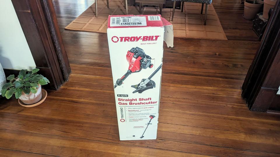 Troy-Bilt TB272BC XP Straight Shaft Brushcutter in box