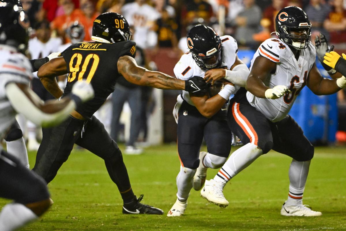 Washington Commanders vs. Chicago Bears NFL Week 6 schedule, TV