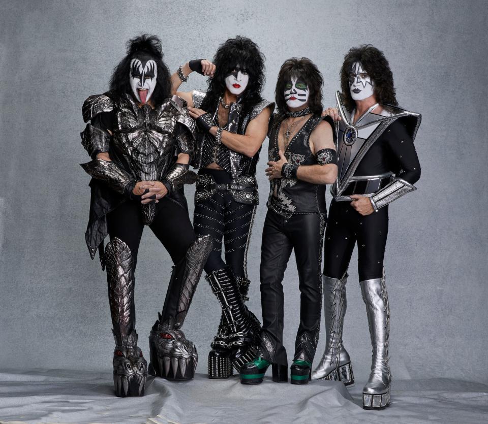 A&E's "Biography: Kisstory," premiering Sunday, tells the stories behind the phenomenon of Kiss.
