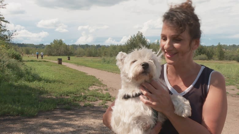 Woman protests Edmonton herbicide use with 2 hour park standoff