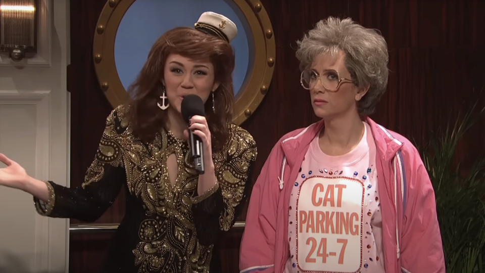 Screenshot from "SNL"