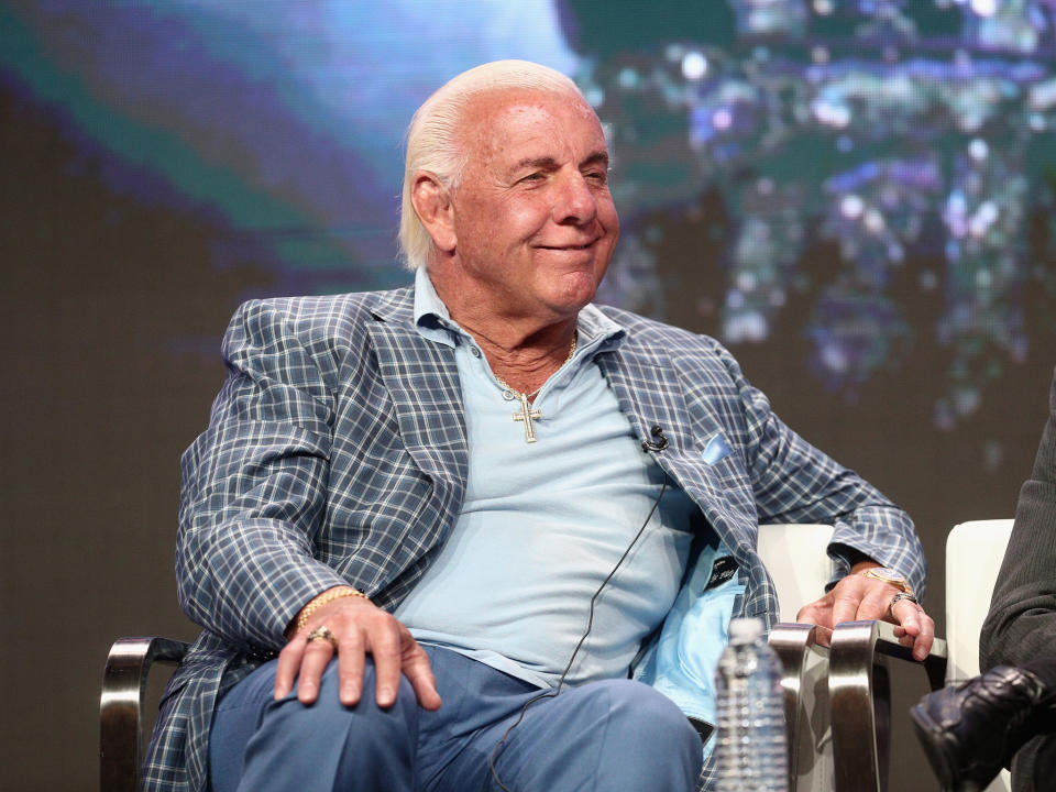 Ric Flair is in intensive care in an Atlanta hospital: Getty