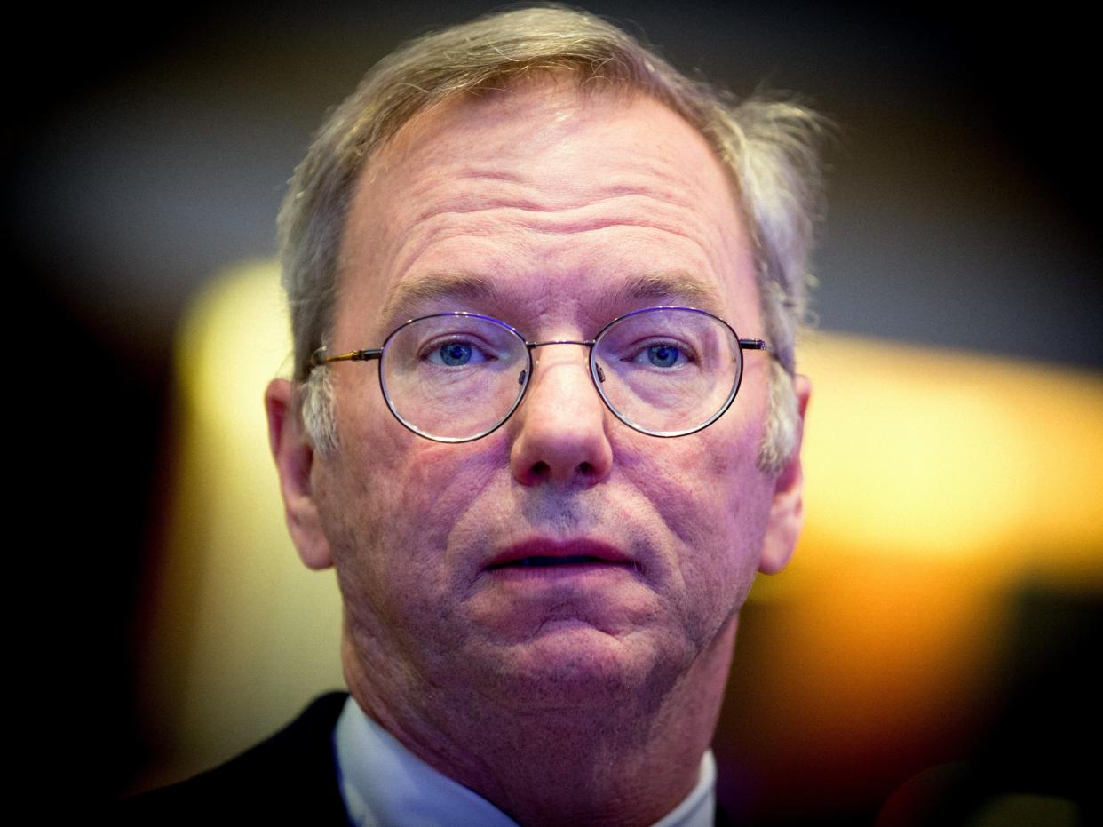 eric schmidt google chairman