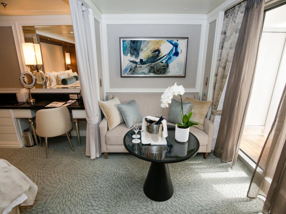 Regent Seven Seas Grandeur's concierge suite