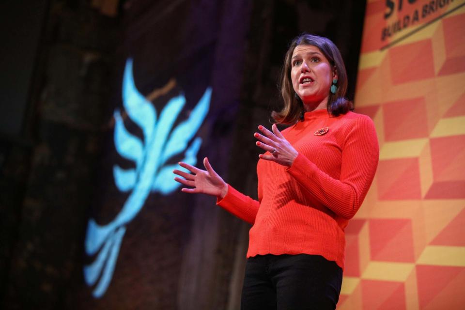 Leader of the Liberal Democrats Jo Swinson (REUTERS)