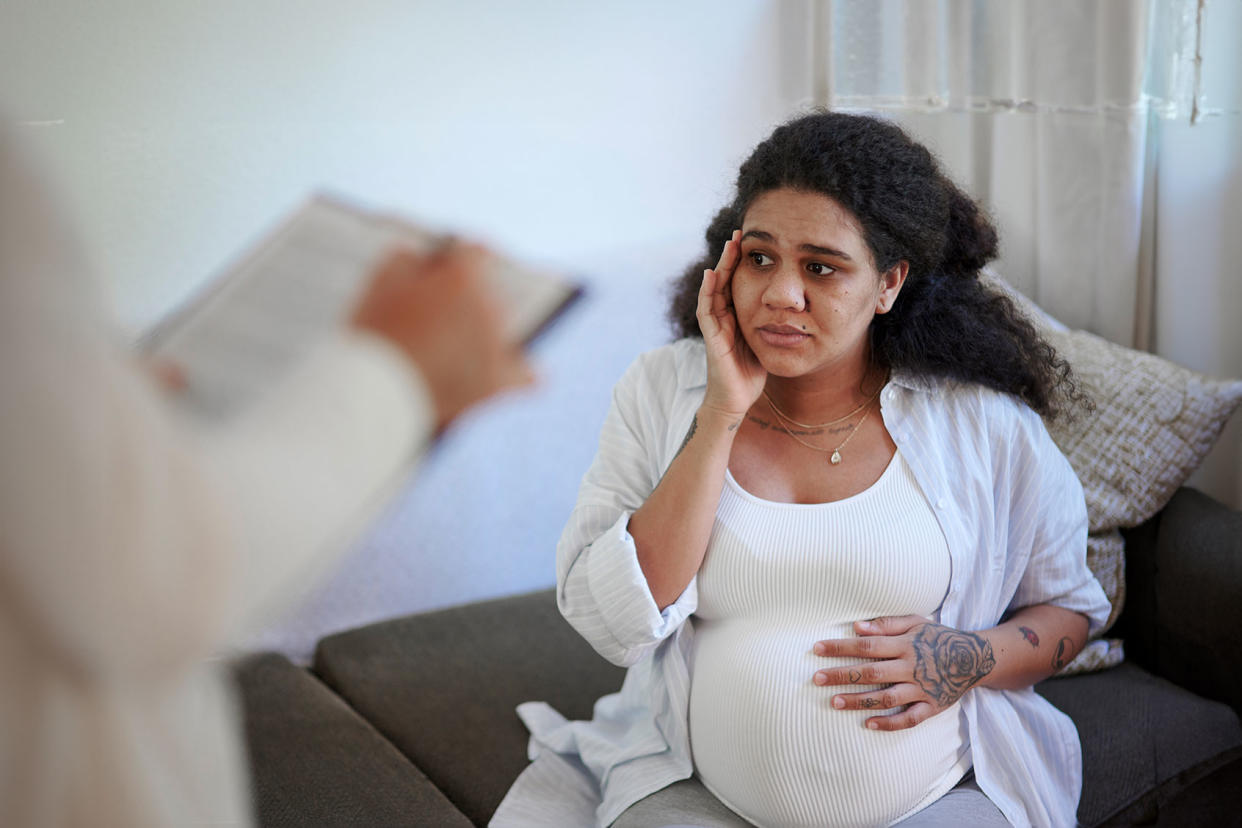 Pregnant woman and doctor appointment Getty Images/Adene Sanchez