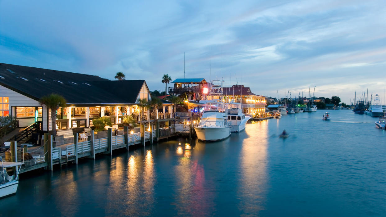 "Shem Creek, Mt. Pleasant South Carolina