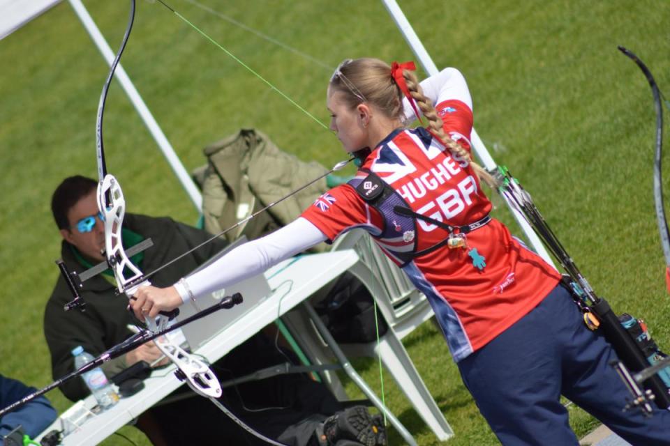 Emelia Hughes placed second in the under 21 category at the European Youth Cup <i>(Image: Peter Hughes)</i>