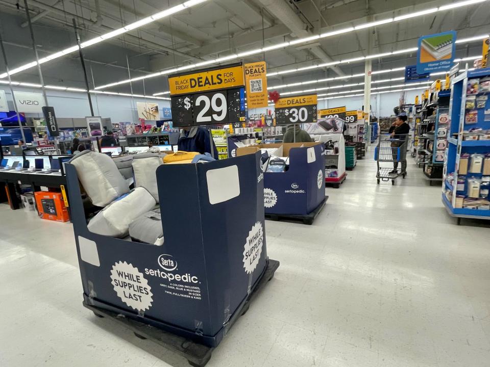 Walmart in California on Black Friday