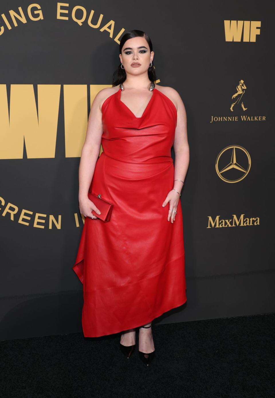 barbie ferreira at the wif women in film oscar party