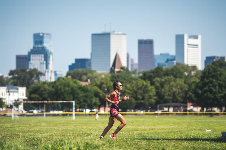 A triathlete learns the difference between running a 5K and a triathlon