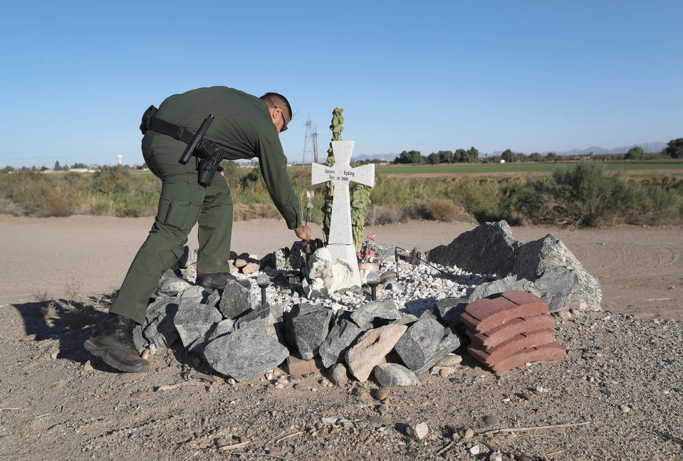 Along the U.S.-Mexico border