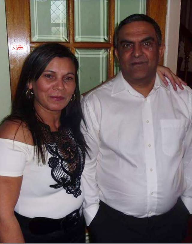 Husband and wife Vlasta Dunova, 41, and Miroslav Duna, 50, also died in the horror car crash (South Yorkshire Police/PA)