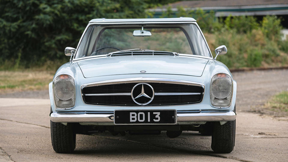 Mercedes built UK-spec 230 to Sir Stirling’s exacting standards. - Credit: Silverstone Auctions
