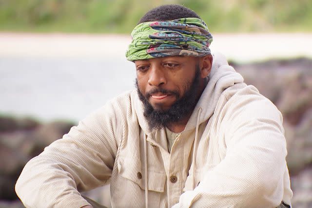 <p>CBS</p> Tim Spicer on 'Survivor 46'