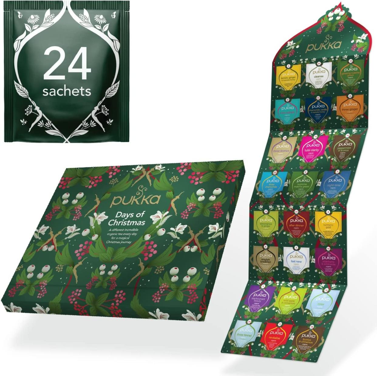 Pukka Herbs Tea Advent Calendar 2022