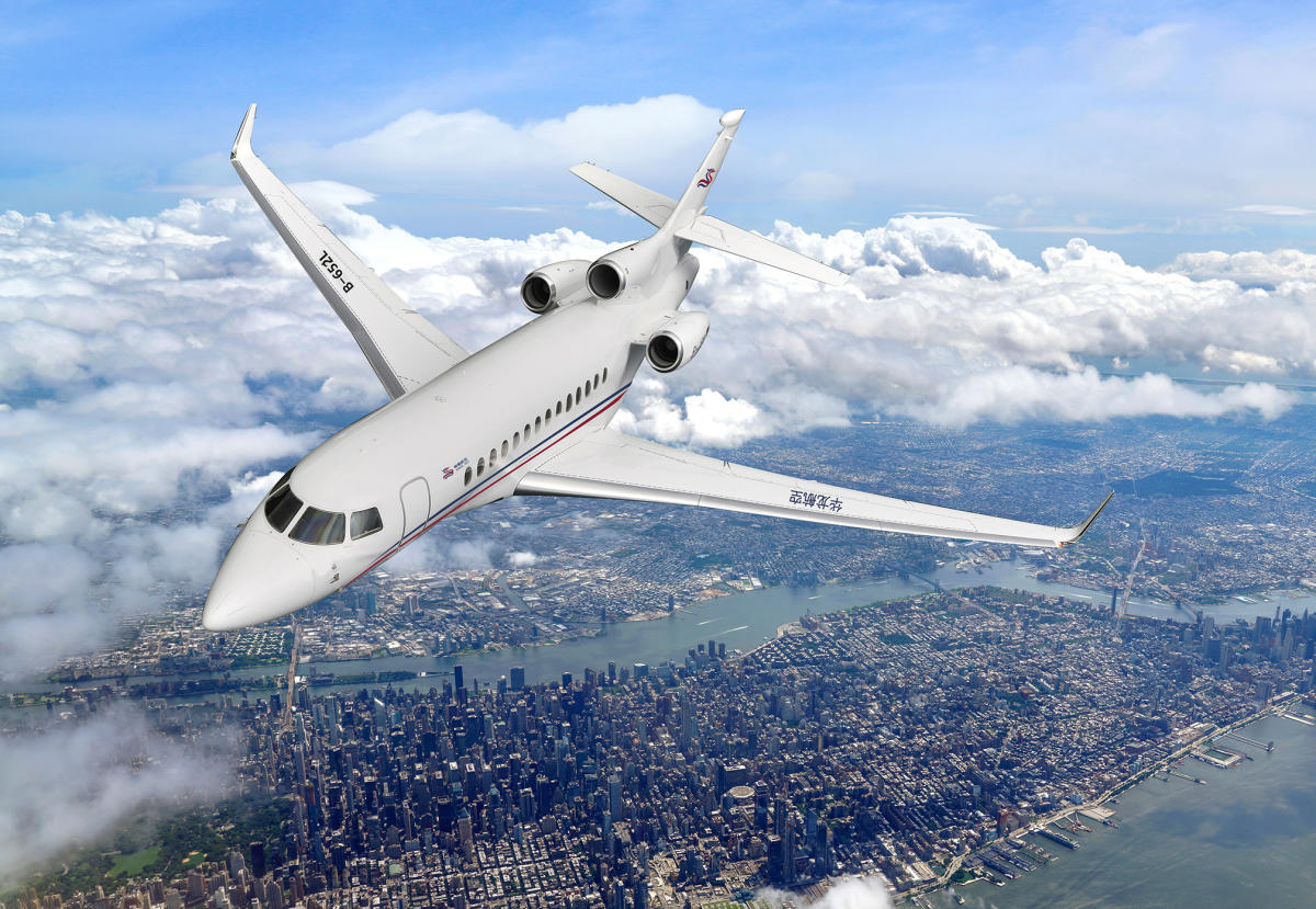 Dassault Aviation Introduces Falcon Privacy Suite Concept