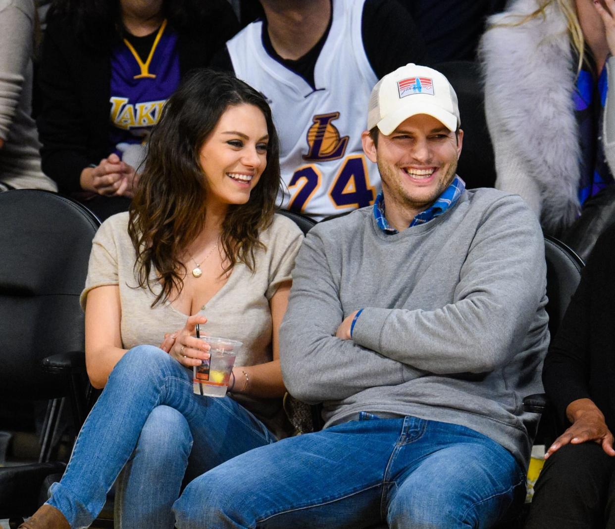 Mila Kunis and Ashton Kutcher