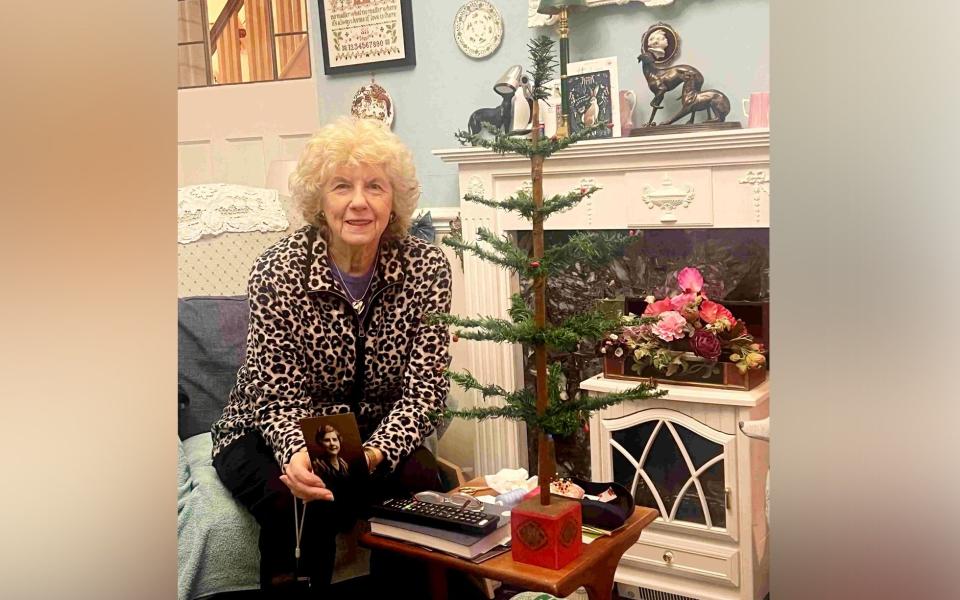 Shirley Hall is selling the tree at auction so that another family could enjoy it this Christmas