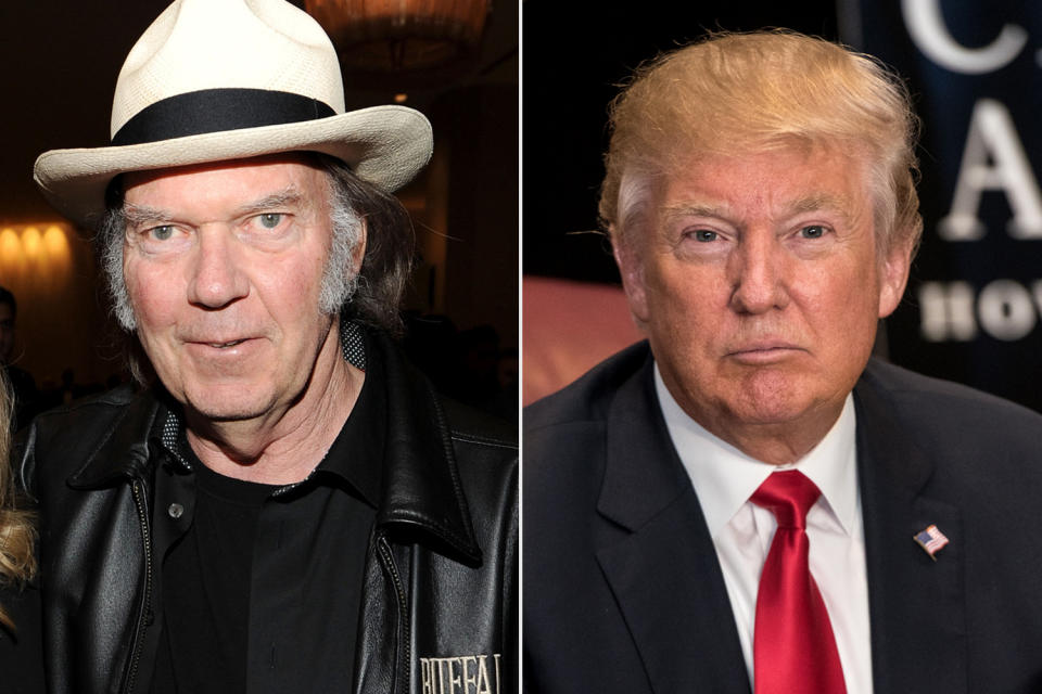 Neil Young vs. Donald Trump (again)