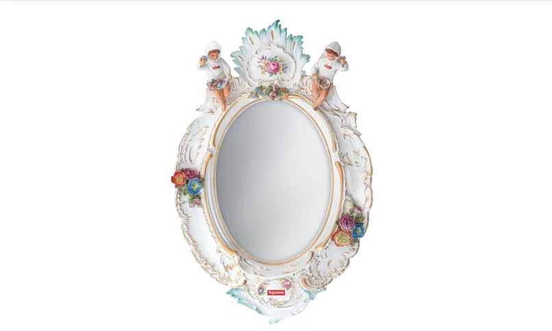 Supreme x Meissen Porcelain Mirror