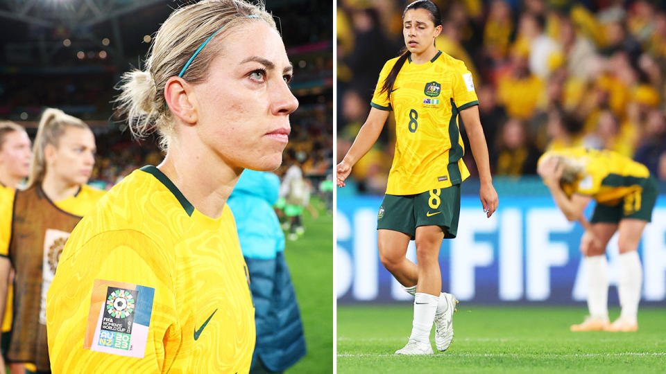 Matildas players.