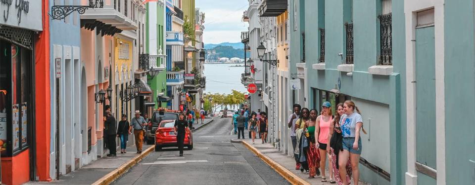 San Juan Puerto Rico street scene