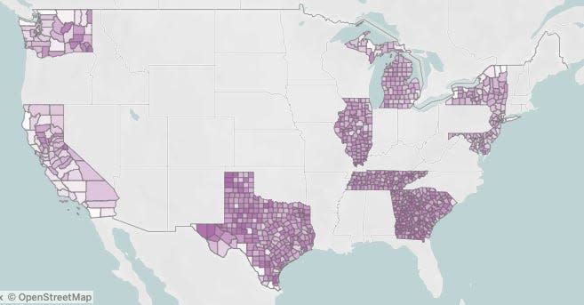 Cuebiq phone mobility data