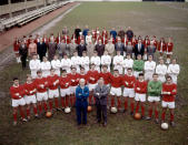 Shankly, Busby, Revie, players in towels ands the woman who washes Northamptons kit: Peter Robinsons camera snapped them all in a classic season