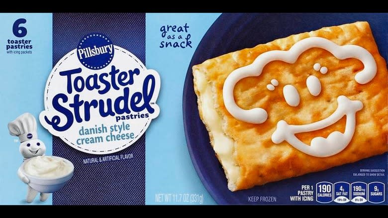 cream cheese danish toaster strudel