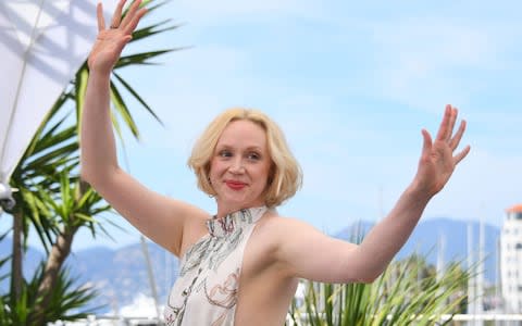 British actress Gwendoline Christie  - Credit: &nbsp;AFP