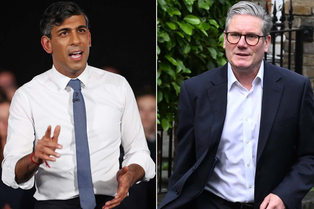 Rishi Sunak and Keir Starmer (Jeremy Selwyn)