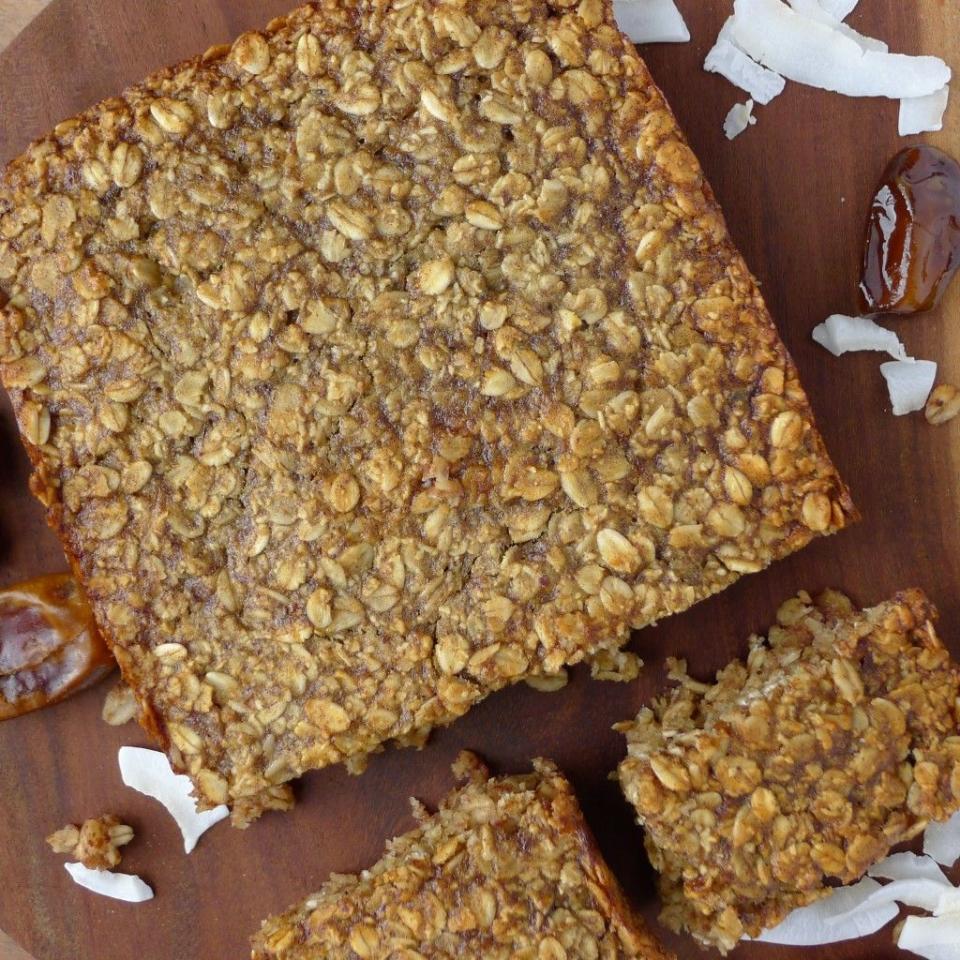 Banana And Date Flapjack