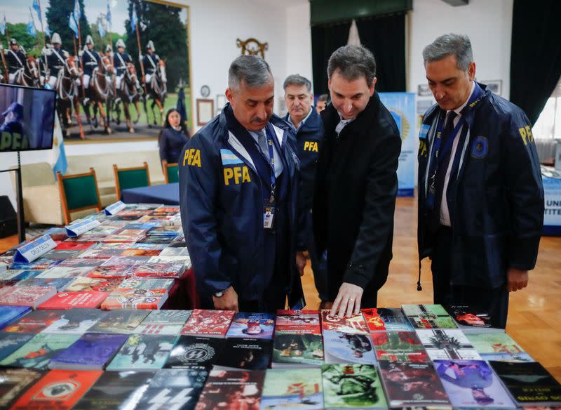 Argentine police raid Nazi propaganda printing press