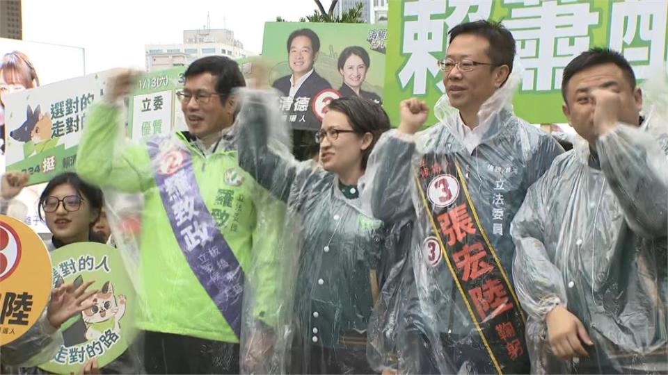 延續蔡總統勝選氣勢　賴清德選在同一路口拜票