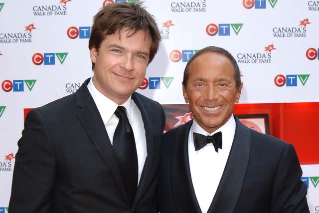 <p>George Pimentel/WireImage</p> Jason Bateman and Paul Anka