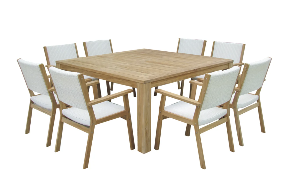 Walla 9-Piece Outdoor Dining Set, $2549,