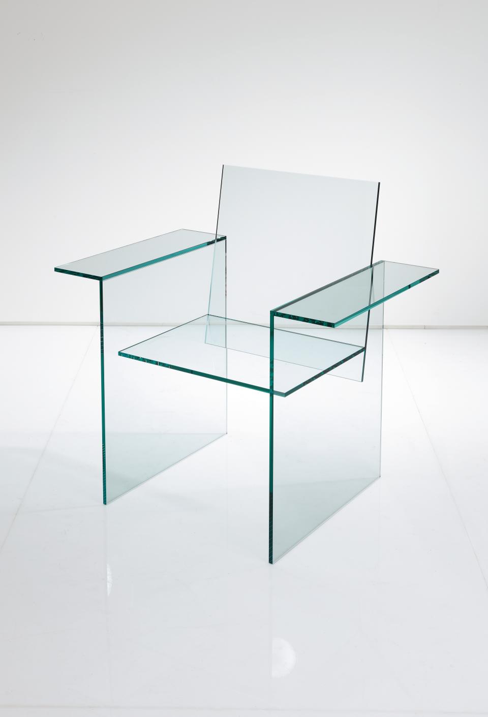 Glass Chair by Shiro Kuramata.