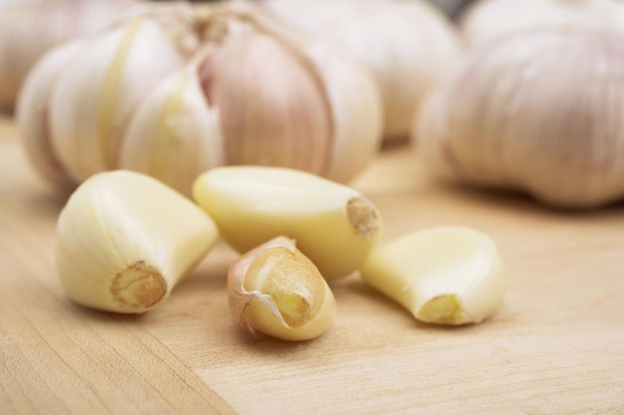 cloves of garlic