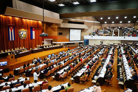 Sesión Inaugural de la Asamblea Nacional del Poder Popular en La Habana. 18 abril 2018. REUTERS/Alexandre Meneghini