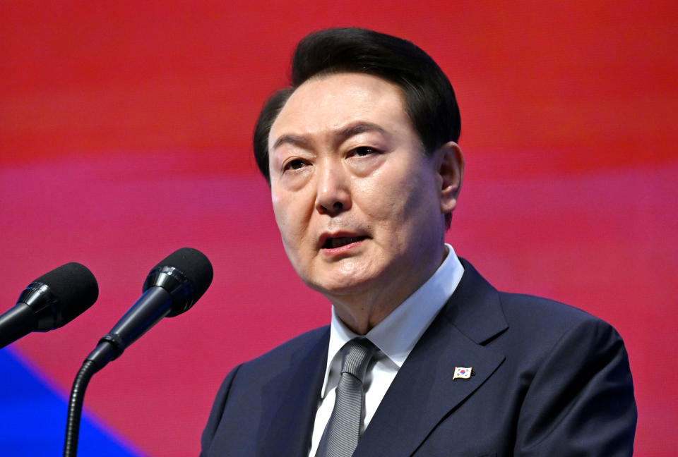 South Korean President Yoon Suk-yeol