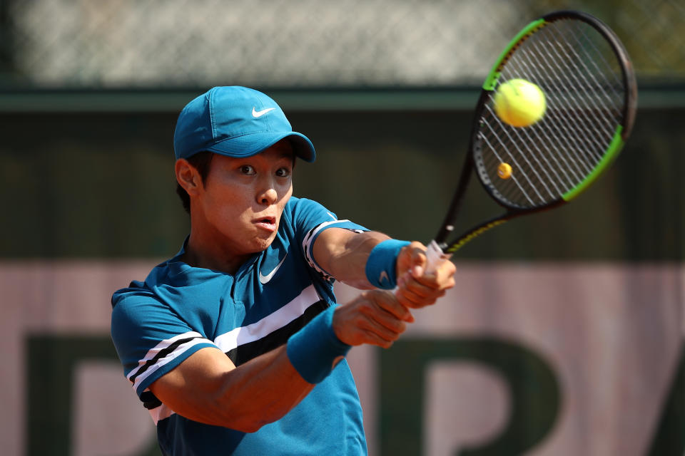 Lee Duck-hee has become the first deaf player to win a main-draw ATP Tour match. (Credit: Getty Images)