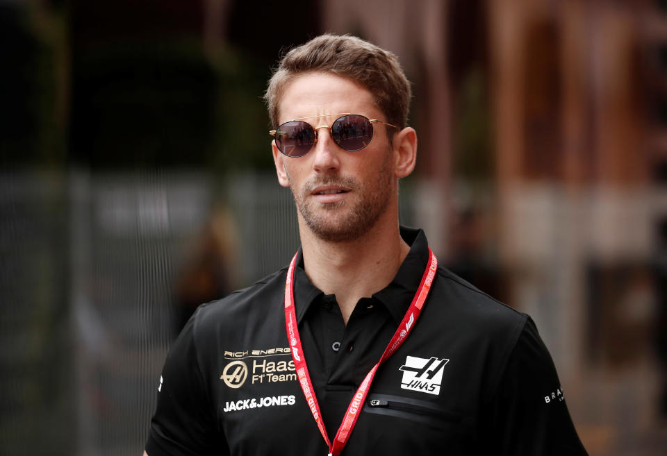 Formula One F1 - Monaco Grand Prix - Circuit de Monaco, Monte Carlo, Monaco - May 22, 2019   Haas' Romain Grosjean ahead of the Monaco Grand Prix   REUTERS/Benoit Tessier