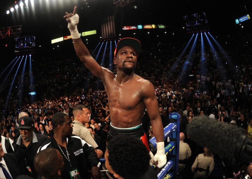 Vegas is Mayweather's adopted home (Getty)