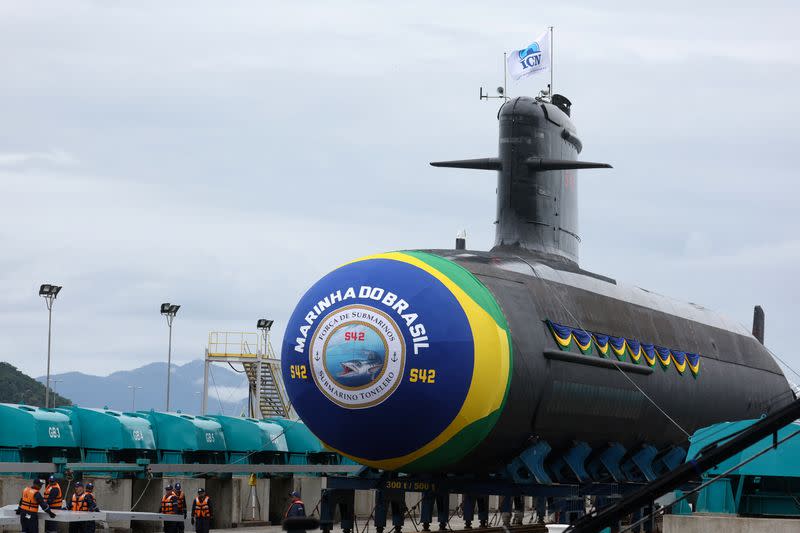 French President Macron visits Brazil